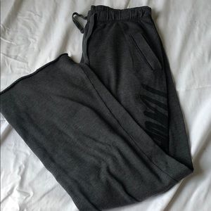 Grey boyfriend style sweatpants